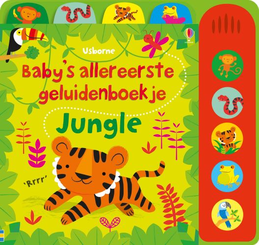 Baby’s allereerste geluidenboekje JungleBoard book