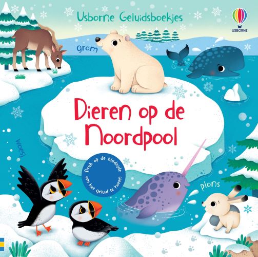 Dieren op de NoordpoolBoard book