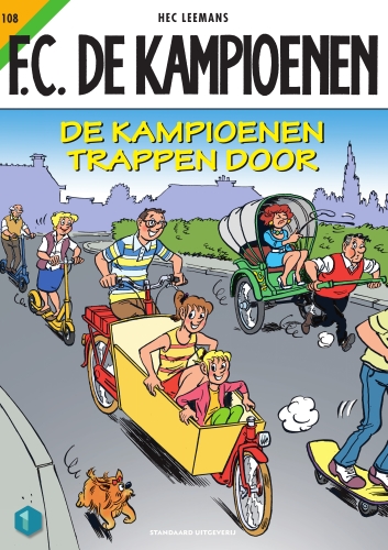 108 De Kampioenen trappen doorPaperback / softback