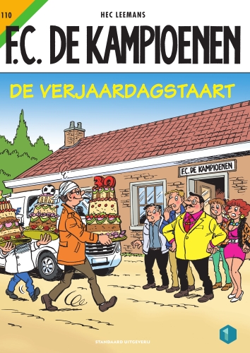 110 De verjaardagstaartPaperback / softback