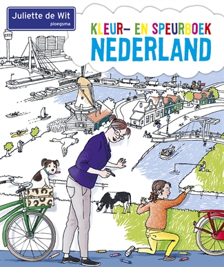 Kleur- en speurboek NederlandPaperback / softback