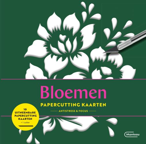 Papercutting kaarten bloemenHardback