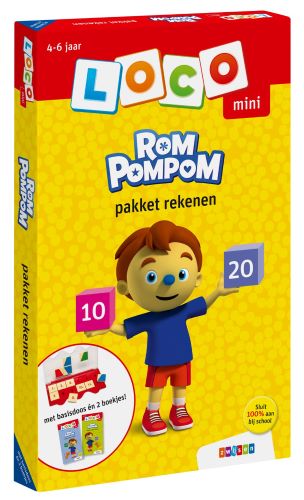 Rompompom pakket rekenenPaperback / softback