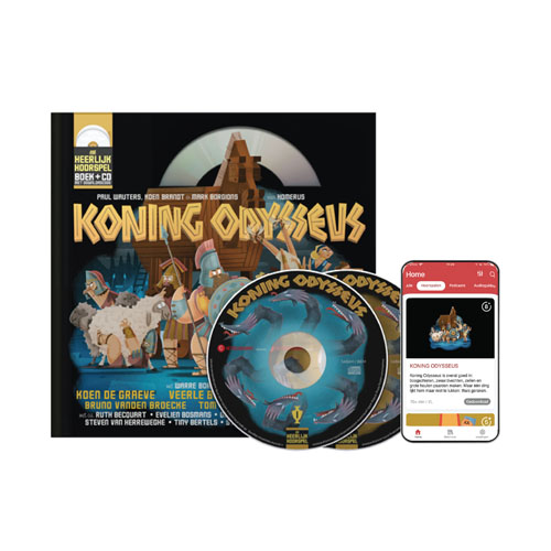 15 Koning Odysseus (10+) (boek met cd en downloadcode voor smartphone en tablet)Hardback