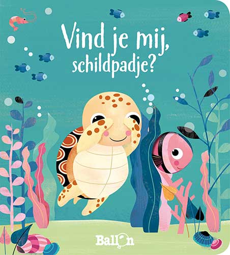 Vind je mij, schildpadje? (kijkgaatjes)Board book