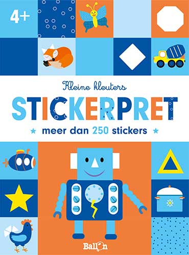 Kleine kleuters Stickerpret 4+Paperback / softback