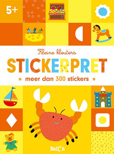 Kleine kleuters Stickerpret 5+Paperback / softback