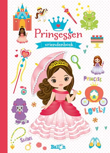 Vriendenboek PrinsessenHardback