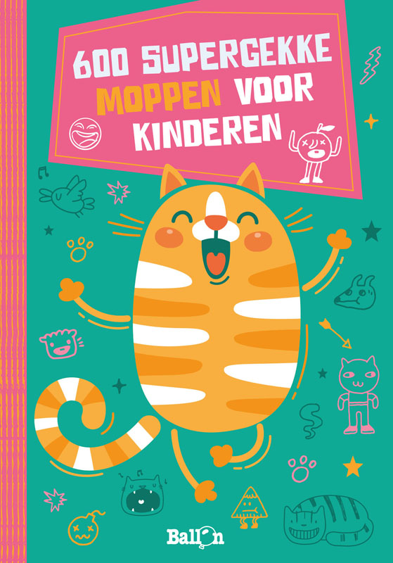 600 supergekke moppen voor kinderenPaperback / softback
