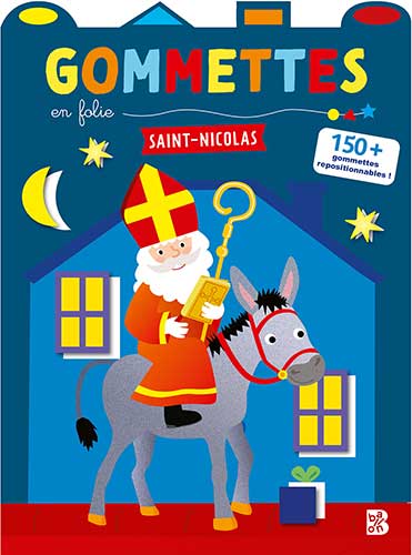 Gommettes en folie Saint-NicolasPaperback / softback