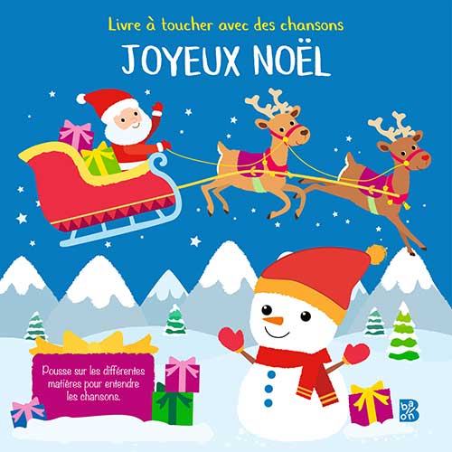 Livre sonore à toucher NoëlBoard book
