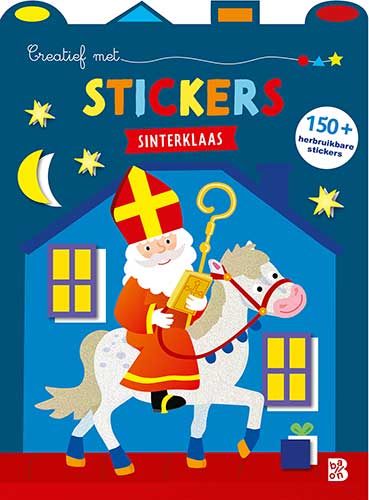 Creatief met stickers SinterklaasPaperback / softback