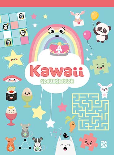 Kawaii spelletjesblokPaperback / softback