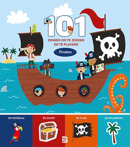 101 dingen om te zoeken en te plakken: PiratenPaperback / softback