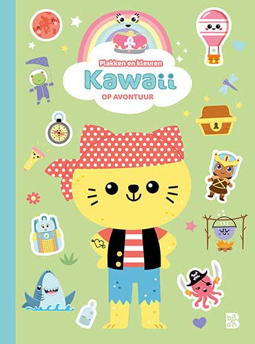 Kawaii stickerboek Op avontuurPaperback / softback
