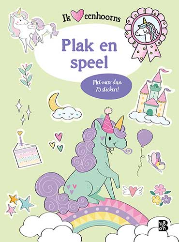 Eenhoorns: spelletjesboek met stickersPaperback / softback