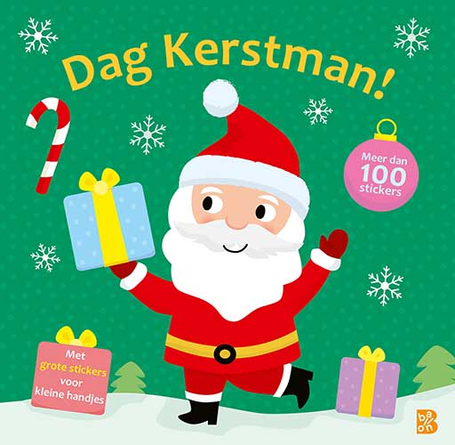 Dag Kerstman: stickerboek voor de kleintjesPaperback / softback