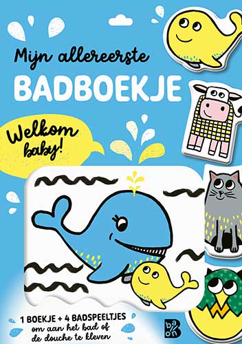 Mijn allereerste badboekje – Welkom baby!Bath book