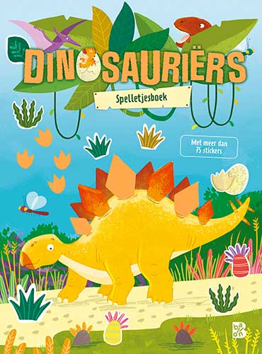 Dinosauriërs stickerboekPaperback / softback