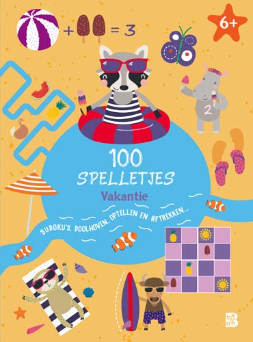 100 spelletjes 6+ VakantiePaperback / softback