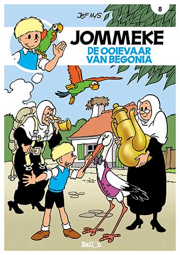 8 De ooievaar van BegoniaPaperback / softback