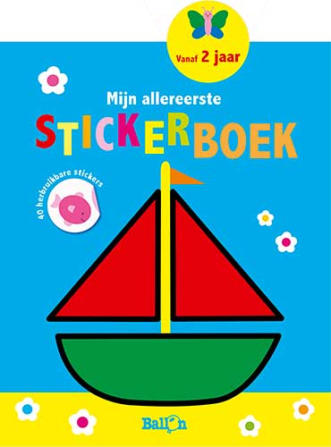 Mijn allereerste stickerboek (boot)Paperback / softback